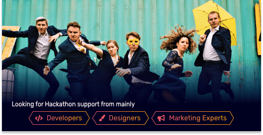 Die Affirmative mood image and hackathon professions